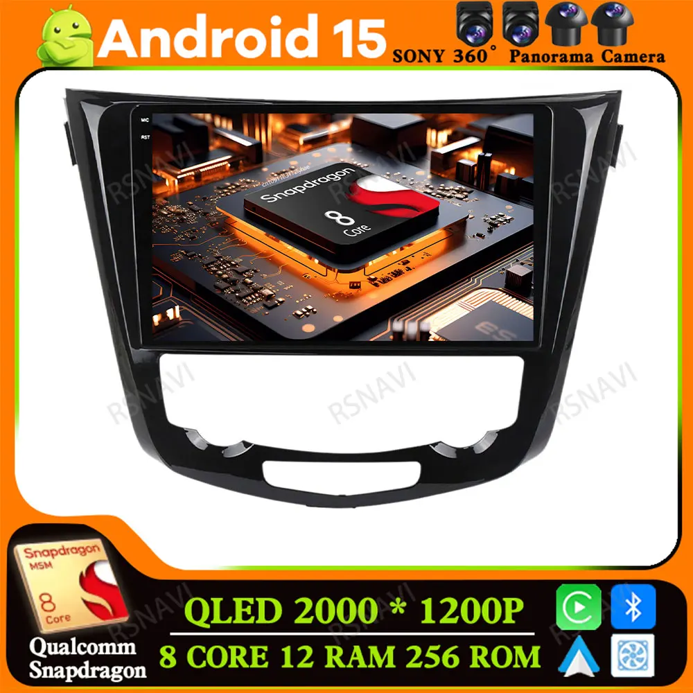 Android 15 for Nissan Qashqai 2 J11 X-Trail T32 Rogue 2013-2021 Stereo Head Unit QLED Car Radio Autoradio BT Qualcomm DSP DVD
Android 15 for Nissan Qashqai 2 J11 X-Trail T32 Rogue 2013-2021 Stereo Head Unit QLED Car Radio Autoradio BT Qualcomm DSP DVD