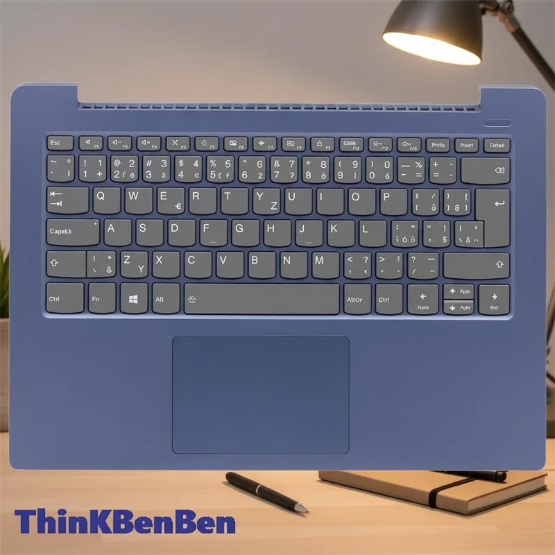 CZ Czech Blue Keyboard Upper Case Palmrest Shell Cover For Lenovo Ideapad 330S 14 14IKB 14AST 5CB0R07607
CZ Czech Blue Keyboard Upper Case Palmrest Shell Cover For Lenovo Ideapad 330S 14 14IKB 14AST 5CB0R07607