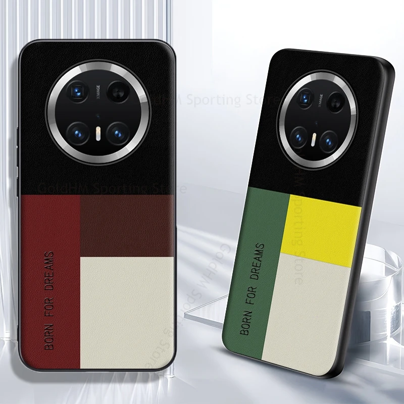 For Huawei Mate 70 Pro Plus Plaid Spliced Leather Shockproof Soft Bumper Case Mate 60 Pro Plus Stitching Phone Protective Cover
For Huawei Mate 70 Pro Plus Plaid Spliced Leather Shockproof Soft Bumper Case Mate 60 Pro Plus Stitching Phone Protective Cover