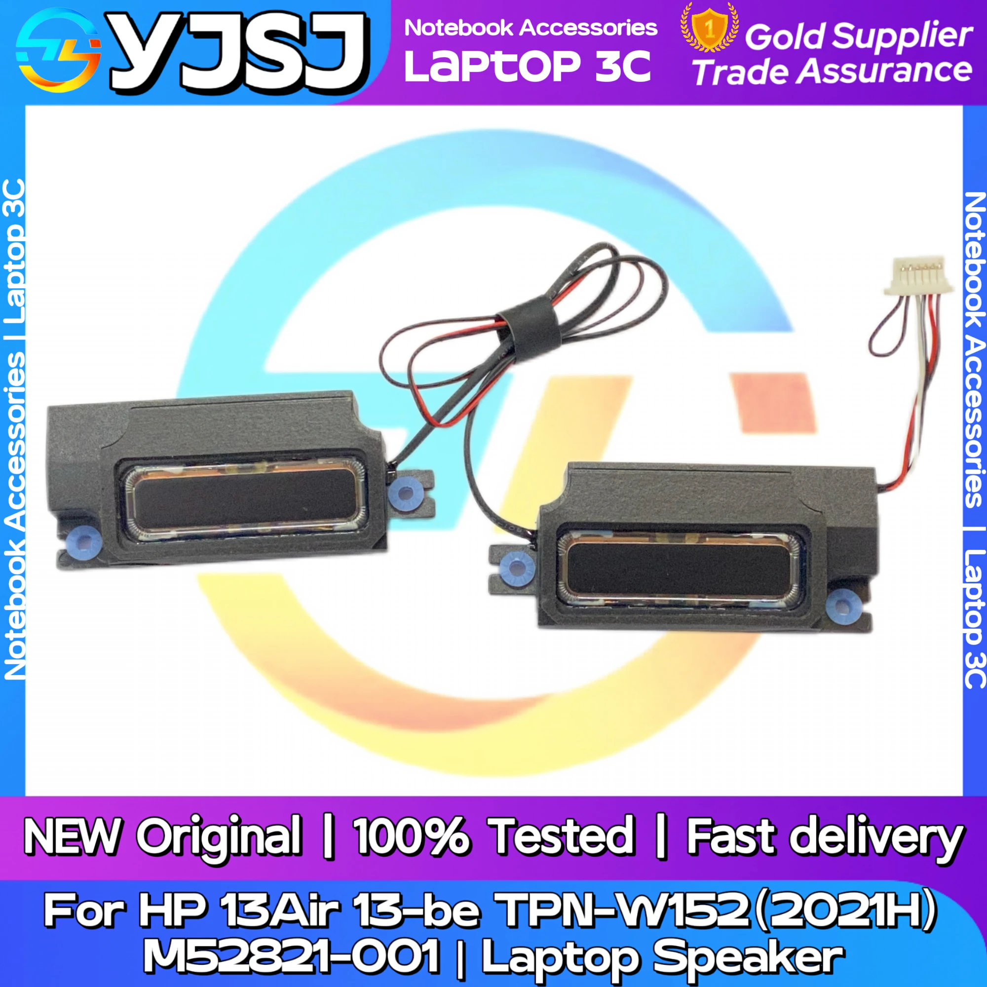 New Original Laptop Notebook Audio Speaker For HP 13Air 13-BE TPN-W152 ZURG-13 built-in speaker horn audio 023.400NO.0011
New Original Laptop Notebook Audio Speaker For HP 13Air 13-BE TPN-W152 ZURG-13 built-in speaker horn audio 023.400NO.0011