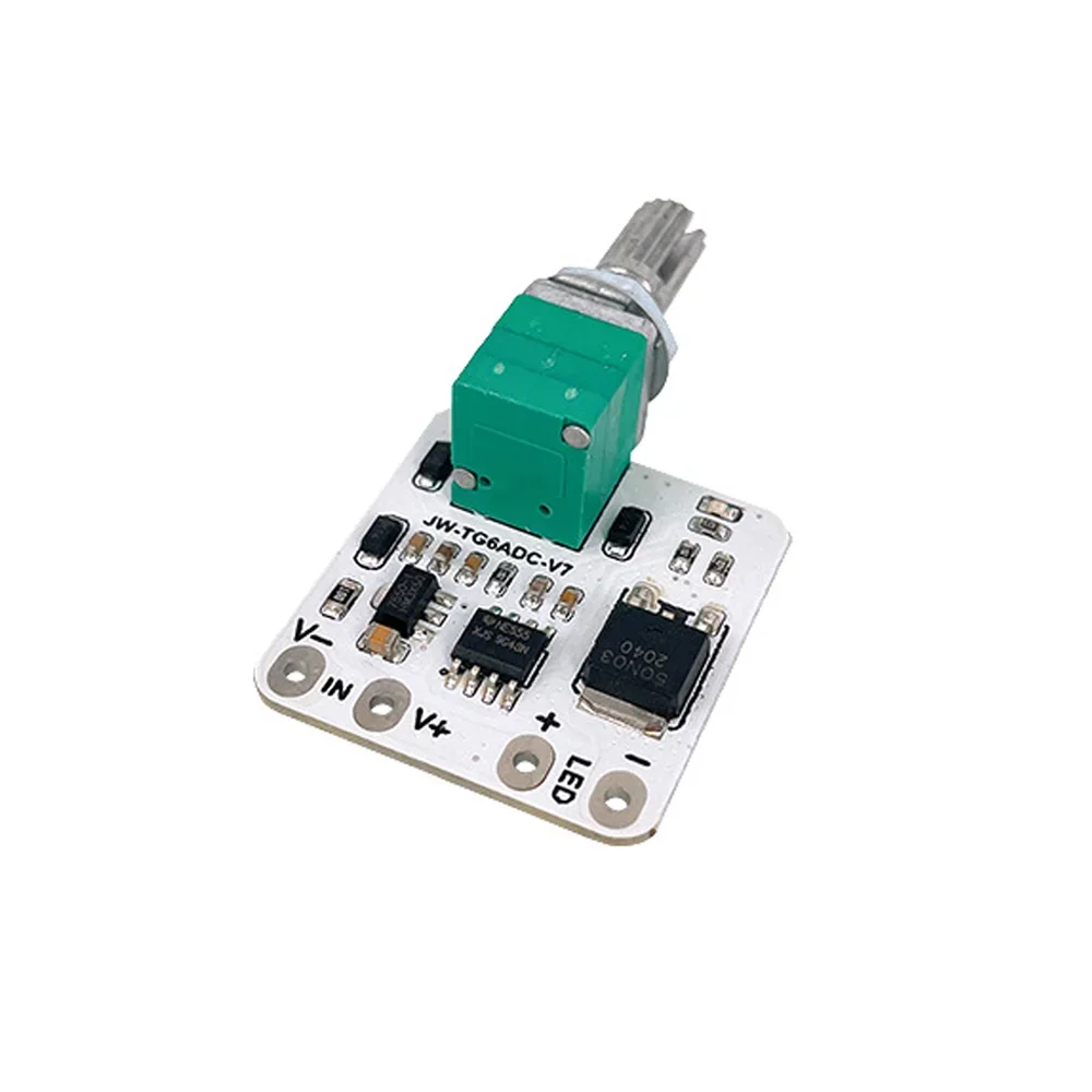 DC5-24V 5A LED Constant Voltage Dimmer Module Light Strip Dimmer Switch Board 0-100% Brightness Adjustable Knob Dimming Module
DC5-24V 5A LED Constant Voltage Dimmer Module Light Strip Dimmer Switch Board 0-100% Brightness Adjustable Knob Dimming Module