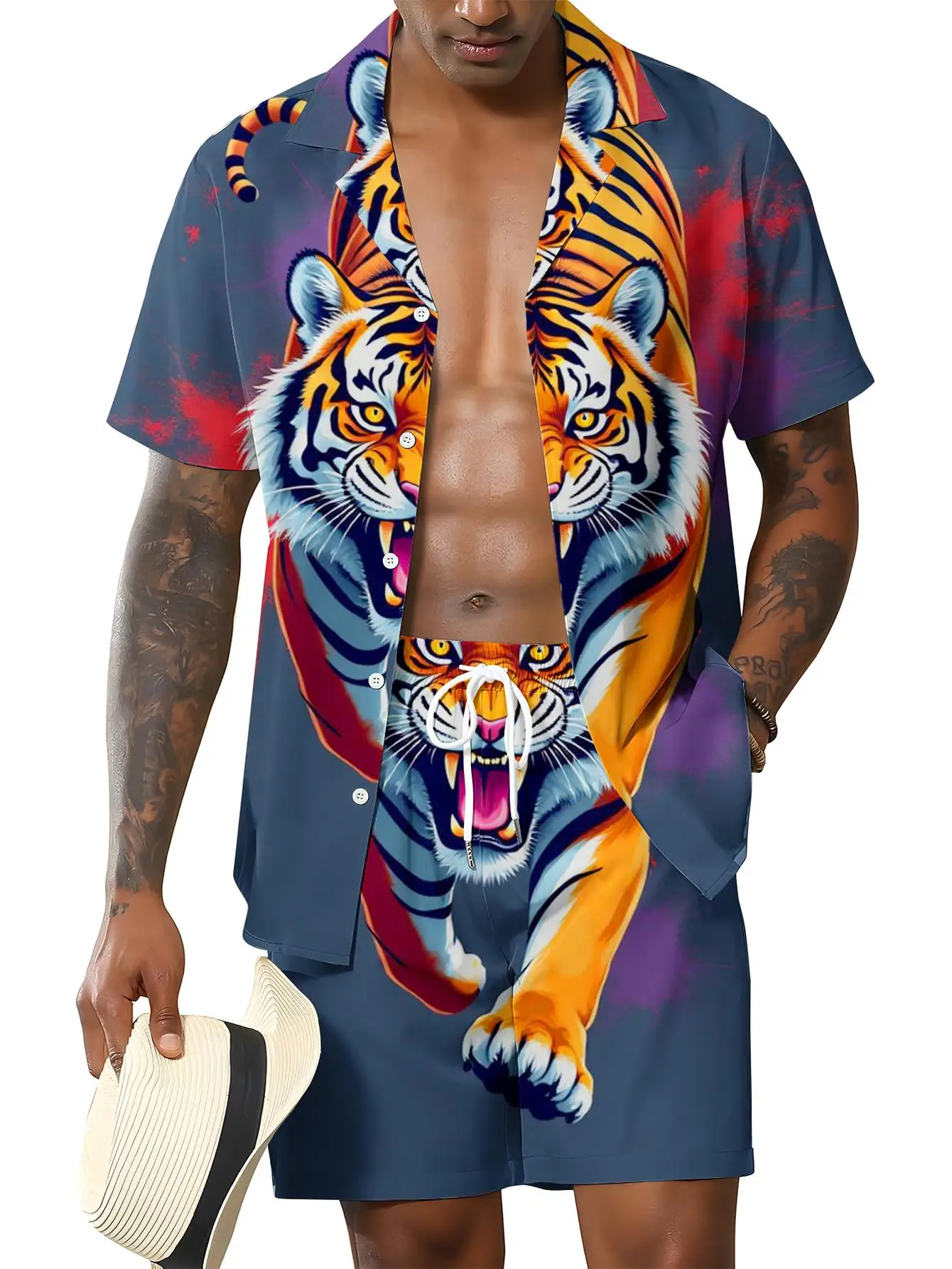 Men's Shirt Sets 2026 Spring/Summer Graphic tracksuit for man sets for men jogging set 3D Printed jogging suit sweatshirt set
Men's Shirt Sets 2026 Spring/Summer Graphic tracksuit for man sets for men jogging set 3D Printed jogging suit sweatshirt set