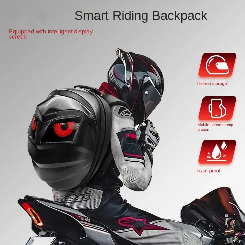LED Knight Cycling Backpack Motorcycle Led Bag With Eye Screen Bluetooth APP Waterproof Rainproof Women Bag School Bags Rugzak
LED Knight Cycling Backpack Motorcycle Led Bag With Eye Screen Bluetooth APP Waterproof Rainproof Women Bag School Bags Rugzak