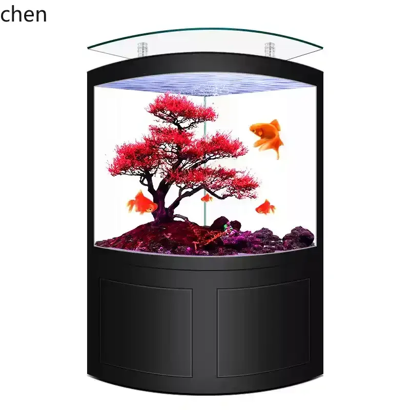 HTT fan bottom filter fish tank living room water-free medium and large floor-to-ceiling glass aquarium goldfish tank
HTT fan bottom filter fish tank living room water-free medium and large floor-to-ceiling glass aquarium goldfish tank