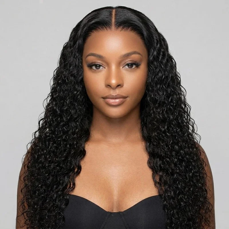 13x4 HD Lace Synthetic Wig, 26 Inch Deep Curly Hair. 150% density, realistic hairline, comfortable to wear for women.
13x4 HD Lace Synthetic Wig, 26 Inch Deep Curly Hair. 150% density, realistic hairline, comfortable to wear for women.
