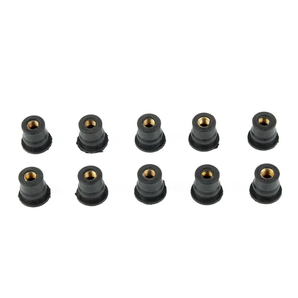 Motorcycle Nut Windshield Nut Scooter 10PCS ATV Accessories Black Motorcycle Rubber Vibration Damper Well Nuts
Motorcycle Nut Windshield Nut Scooter 10PCS ATV Accessories Black Motorcycle Rubber Vibration Damper Well Nuts