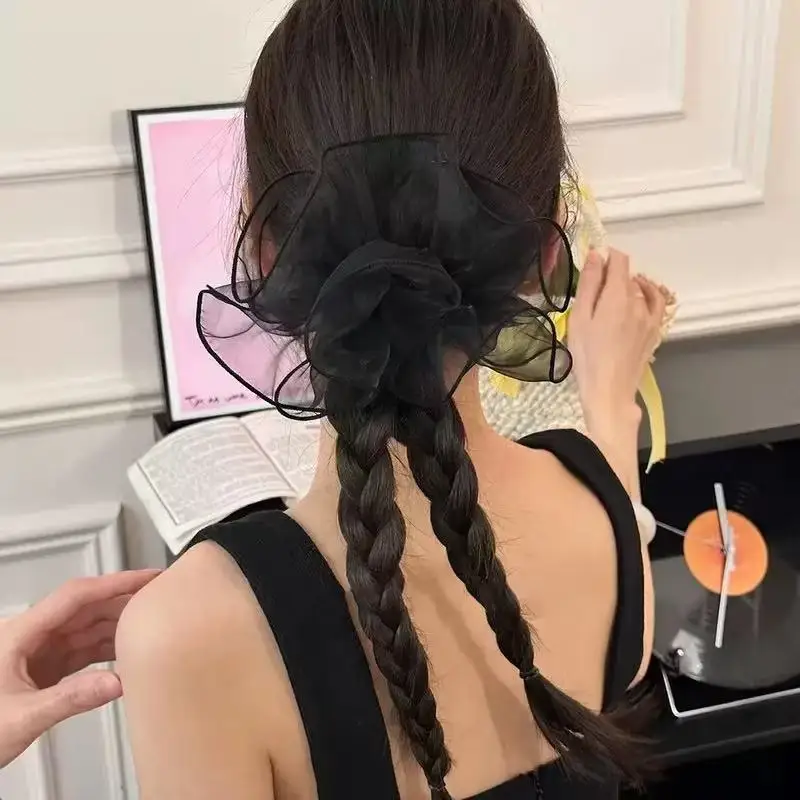 1pc organza fashion skirt shape large intestine hair tie new mesh pleated head flower hair rope tie head band hair ornament
1pc organza fashion skirt shape large intestine hair tie new mesh pleated head flower hair rope tie head band hair ornament