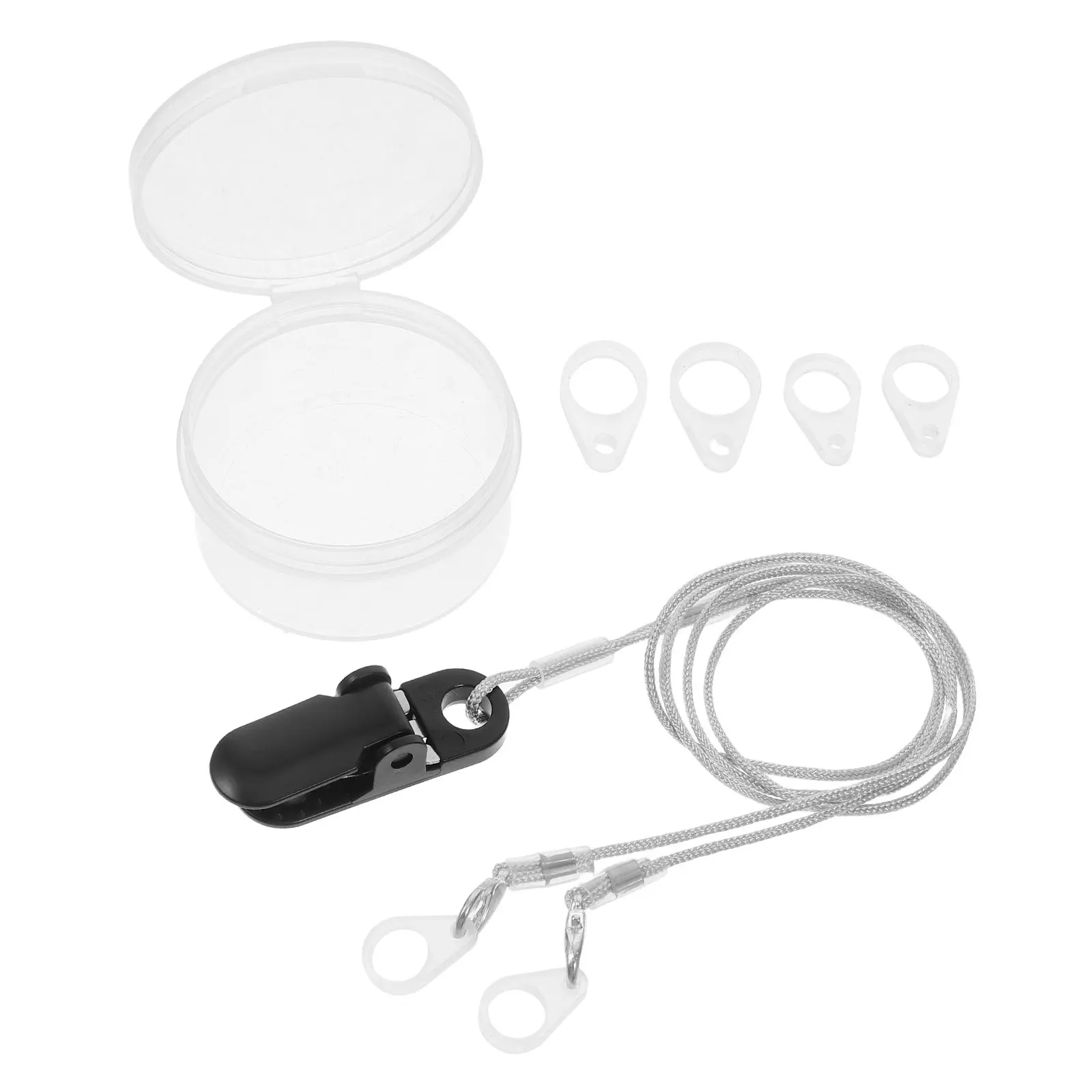 1Set Hearing Amplifier Secure String Lanyard Attachment Clip for Behind-The-Ear Devices Adjustable Retention Rope Peace-of-Mind
1Set Hearing Amplifier Secure String Lanyard Attachment Clip for Behind-The-Ear Devices Adjustable Retention Rope Peace-of-Mind