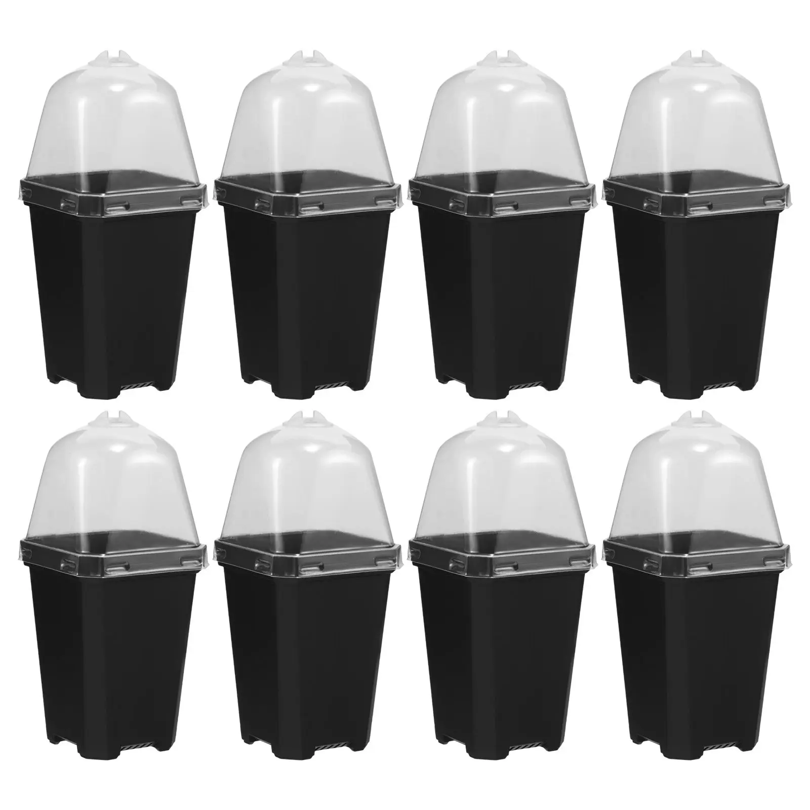 1 set Nursery Pots Seedling Planting Lightweight Plastic Dome Drainage Holes Garden Balcony Home Sowing Containers
1 set Nursery Pots Seedling Planting Lightweight Plastic Dome Drainage Holes Garden Balcony Home Sowing Containers