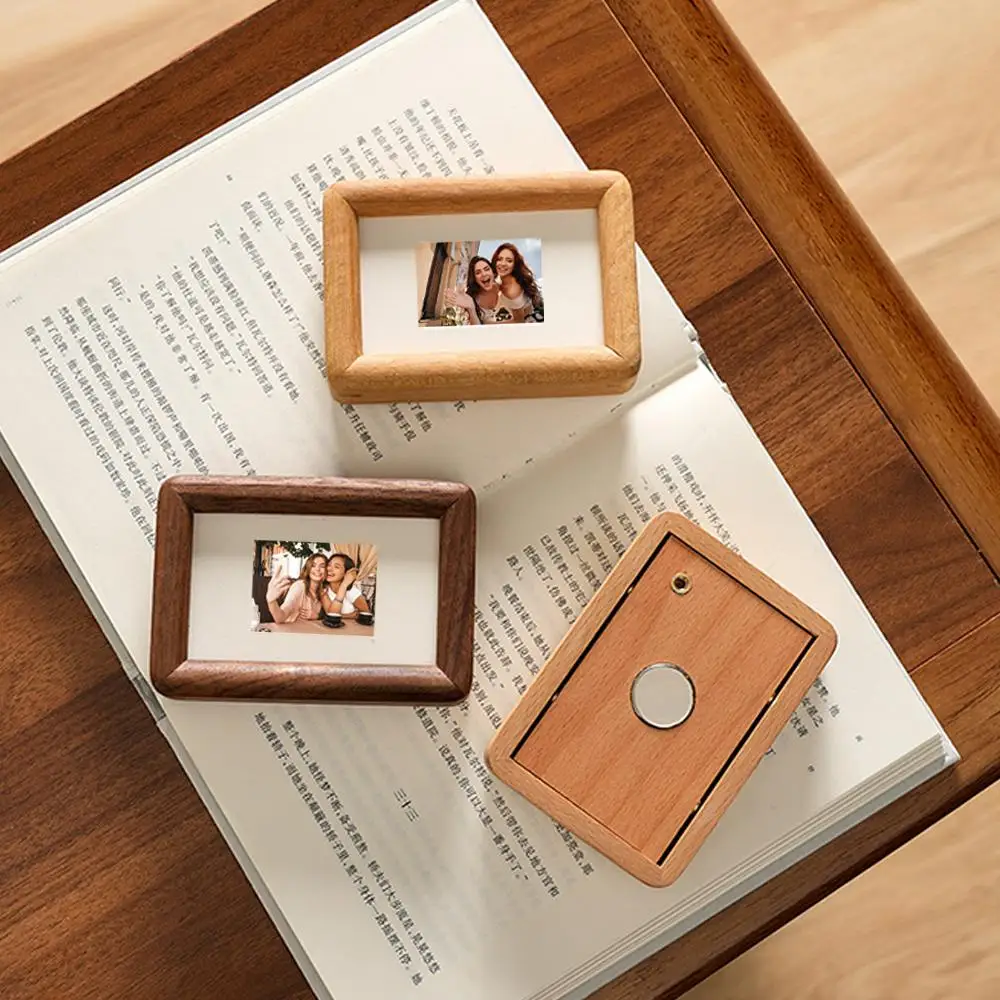 3 Inches Mini Frame Refrigerator Magnetic Photo Frame Pendant Walnut Show Beech Black Picture Wood M8I6
3 Inches Mini Frame Refrigerator Magnetic Photo Frame Pendant Walnut Show Beech Black Picture Wood M8I6