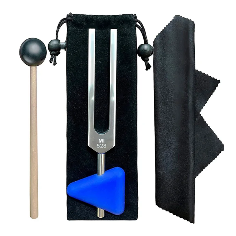 Tuning Fork Tuner with Mallet Set for Repair Healing Nervous System Testing Tuning Fork Health Care, 528MI
Tuning Fork Tuner with Mallet Set for Repair Healing Nervous System Testing Tuning Fork Health Care, 528MI