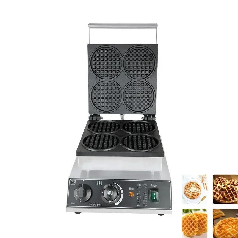 2022 Top Selling 4PCS round waffle maker commercial waffle machine
2022 Top Selling 4PCS round waffle maker commercial waffle machine