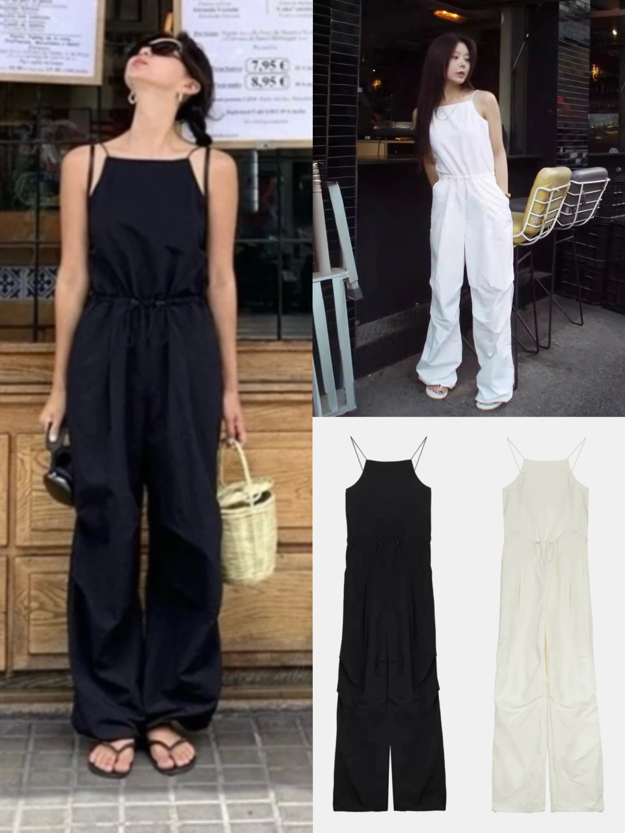 Candy Miss Korean Style Backless Strap Loose Straight Leg Casual Pants High Waist Long Trousers Women's Suiting Jumpsuits
Candy Miss Korean Style Backless Strap Loose Straight Leg Casual Pants High Waist Long Trousers Women's Suiting Jumpsuits