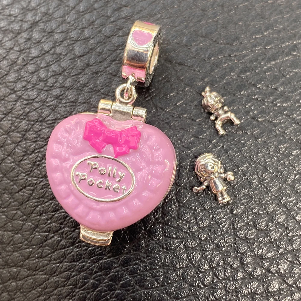 925 Sterling silver perfect playroom polly pocket charm for bracelet bangle bead
925 Sterling silver perfect playroom polly pocket charm for bracelet bangle bead
