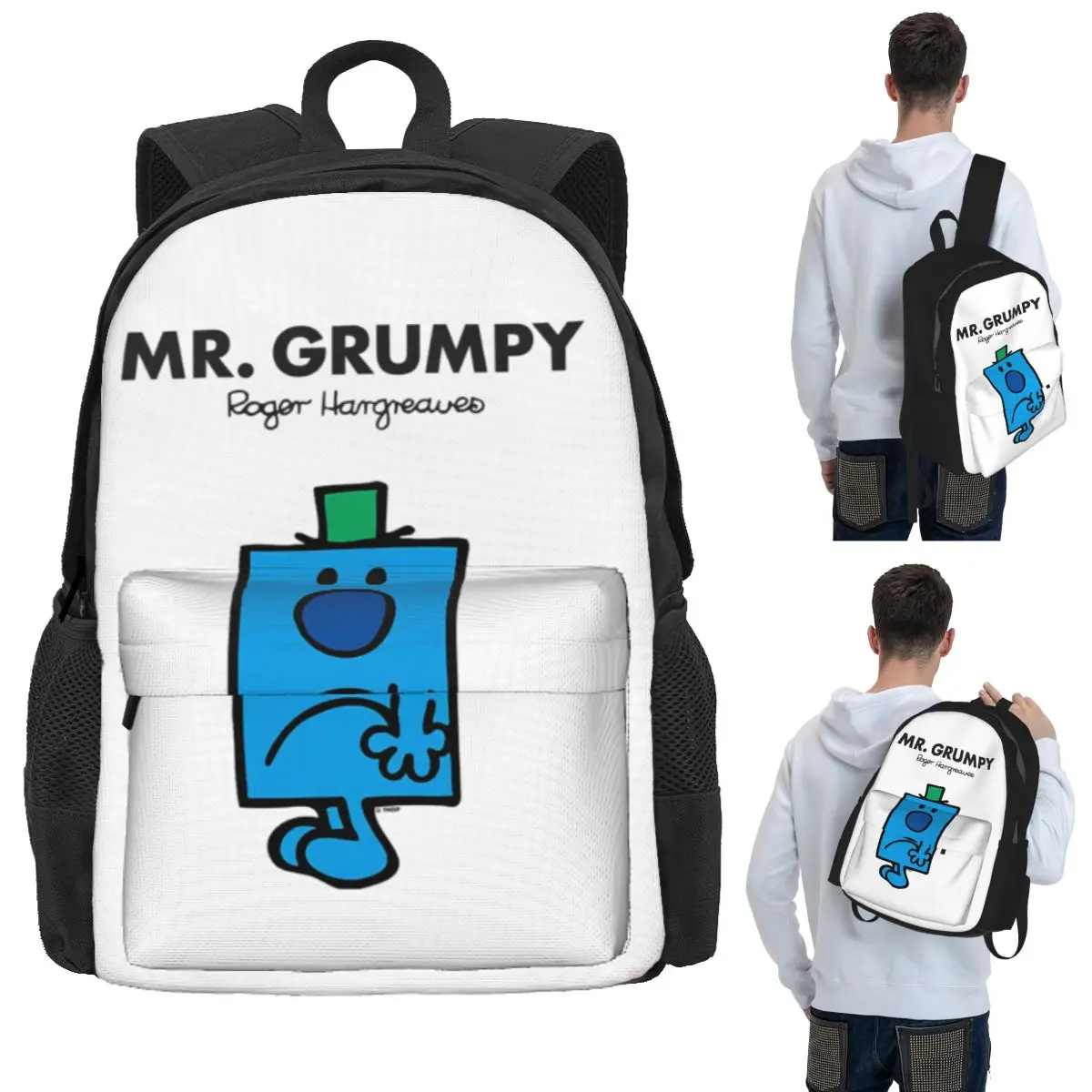 Mr. Grumpy Student Backpack School Bag Hiking Travel Daypack for Boys Girls Bookbag Shoulder Bags
Mr. Grumpy Student Backpack School Bag Hiking Travel Daypack for Boys Girls Bookbag Shoulder Bags
