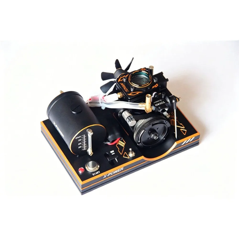 TOYAN AT Transparent Cylinder Single Cylinder 4 Stroke Internal Combustion Engine One Key Electric Start RC Model Hobby Gift
TOYAN AT Transparent Cylinder Single Cylinder 4 Stroke Internal Combustion Engine One Key Electric Start RC Model Hobby Gift