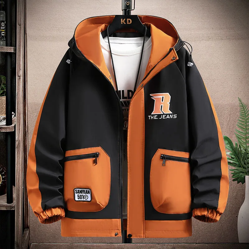 Casual 2026 Spring Autumn Men's Hooded Jackets And Coats Youth Streetwear Loose Windbreaker Outdoor Sports Tops Parkas Clothing
Casual 2026 Spring Autumn Men's Hooded Jackets And Coats Youth Streetwear Loose Windbreaker Outdoor Sports Tops Parkas Clothing