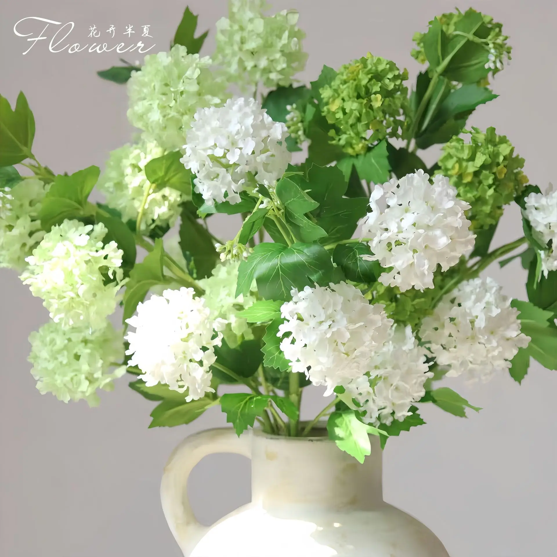 5 Head Snowball Hydrangea Wedding Floral Arrangement Bridal Bouquet Home Hotel Office Artificial Silk Flower Decor Flowers Store
5 Head Snowball Hydrangea Wedding Floral Arrangement Bridal Bouquet Home Hotel Office Artificial Silk Flower Decor Flowers Store