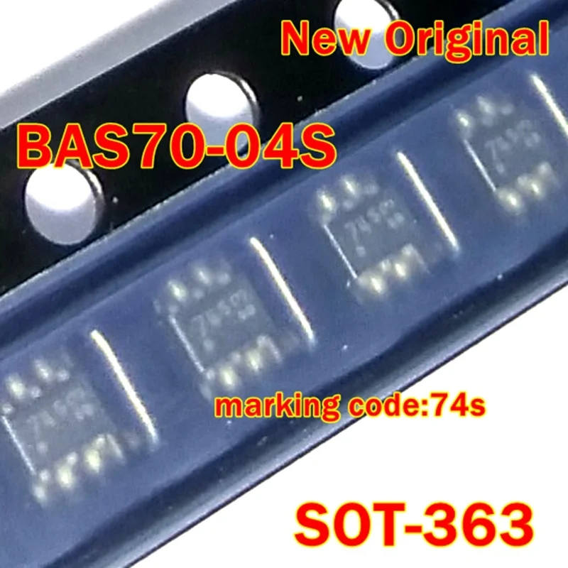5Pcs to 500Pcs Bas70-04S Sot-363 New Original Marking Code:74S General Purpose Diode, High-Speed Switching Circuit Protection
5Pcs to 500Pcs Bas70-04S Sot-363 New Original Marking Code:74S General Purpose Diode, High-Speed Switching Circuit Protection