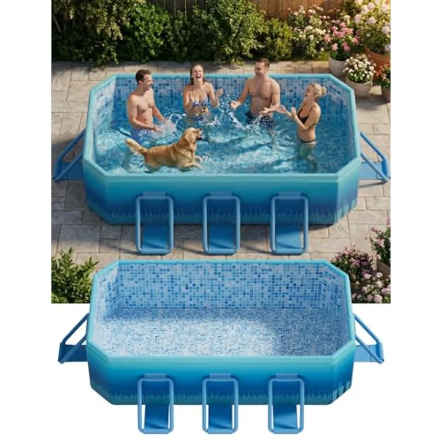 118 Foldable Pool for Adults - Non-Inflatable Kiddie Pools for Backyard Garden Outdoor Summer Water Party Collapsible Folding A
118 Foldable Pool for Adults - Non-Inflatable Kiddie Pools for Backyard Garden Outdoor Summer Water Party Collapsible Folding A