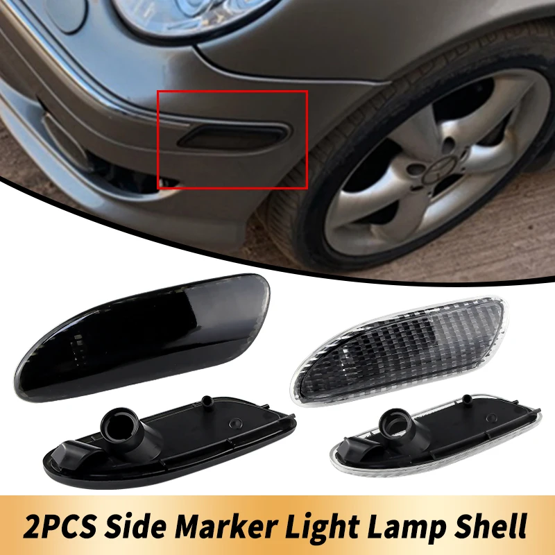 2PCS OEM Front Side Marker Lights Clear/Smoked Lens NO Light For Mercedes-Benz W203 C230 C240 C280 C32 C320 C350 C55 2001-2007
2PCS OEM Front Side Marker Lights Clear/Smoked Lens NO Light For Mercedes-Benz W203 C230 C240 C280 C32 C320 C350 C55 2001-2007