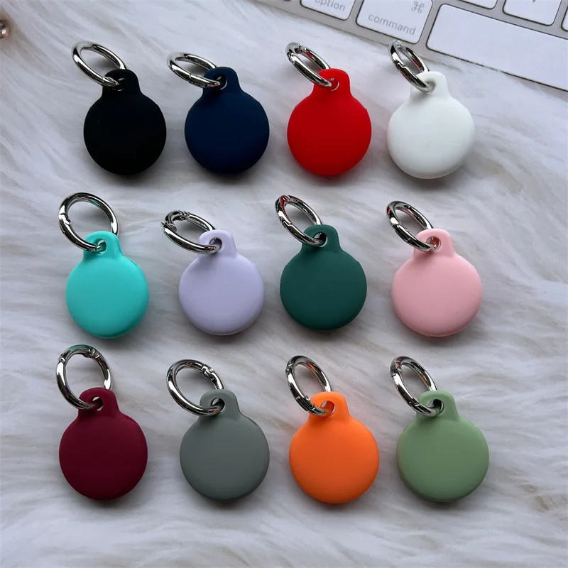 Solid Color Silicone Anti-loss Dog Cat Collar Case For Airtag tracker Protective Cover
Solid Color Silicone Anti-loss Dog Cat Collar Case For Airtag tracker Protective Cover