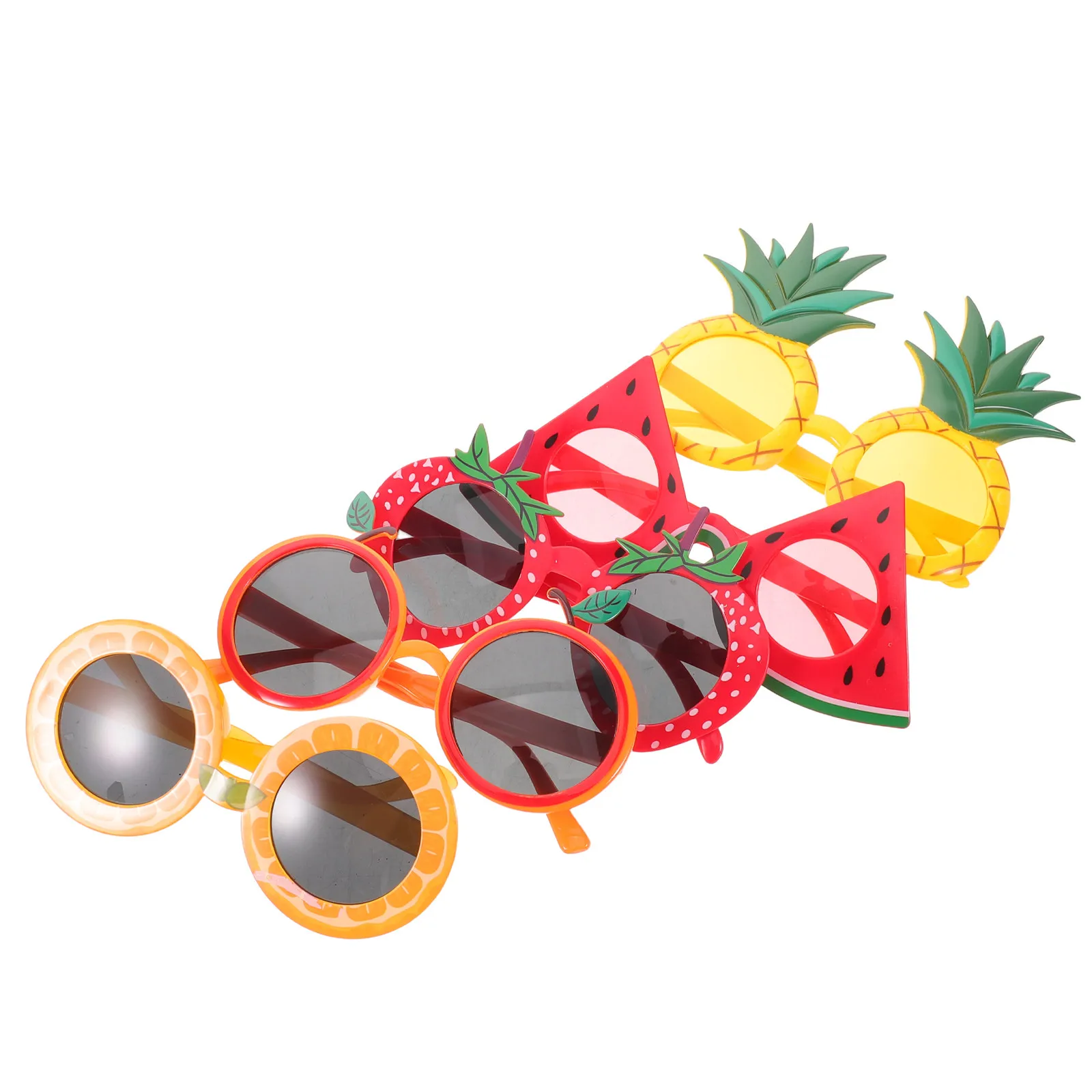 5Pcs Sunglasses Luau Party Tropical Fruit Shaped Plastic Eyewear Beach Pool Party Photo Booth Props Hawaiian Hawaiian Novelty
5Pcs Sunglasses Luau Party Tropical Fruit Shaped Plastic Eyewear Beach Pool Party Photo Booth Props Hawaiian Hawaiian Novelty