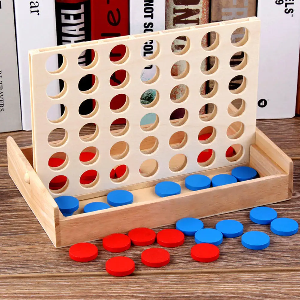 2 комплекта портативных деревянных шахматных досок для детей, развивающие, для взаимодействия родителей и детей, четыре в ряд
2 комплекта портативных деревянных шахматных досок для детей, развивающие, для взаимодействия родителей и детей, четыре в ряд