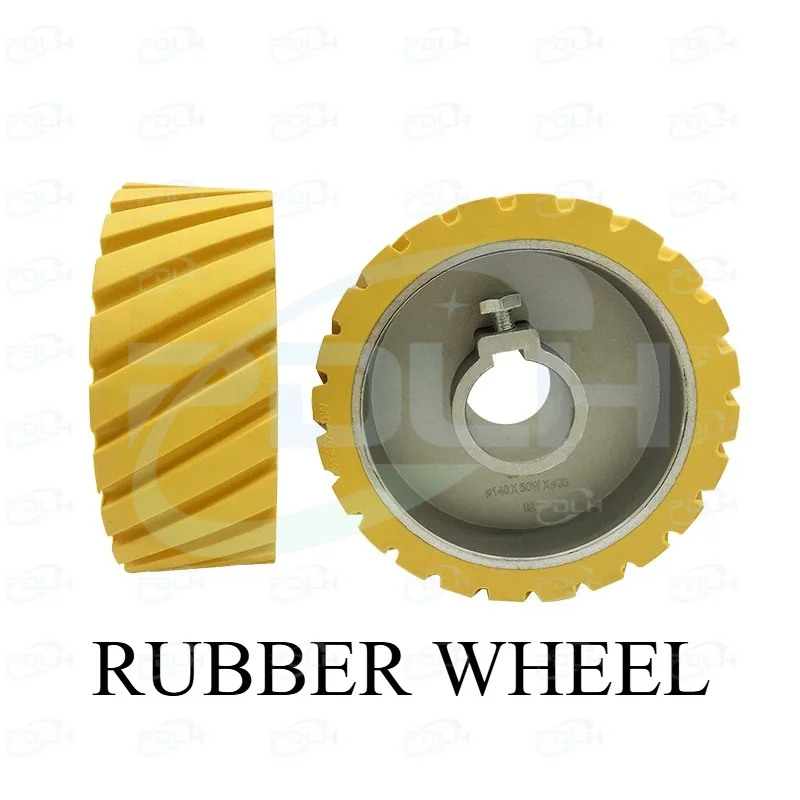2PCS 140X35X50mm Rubber Wheel for Four Sides Moulder Planner Machinery Parts
2PCS 140X35X50mm Rubber Wheel for Four Sides Moulder Planner Machinery Parts