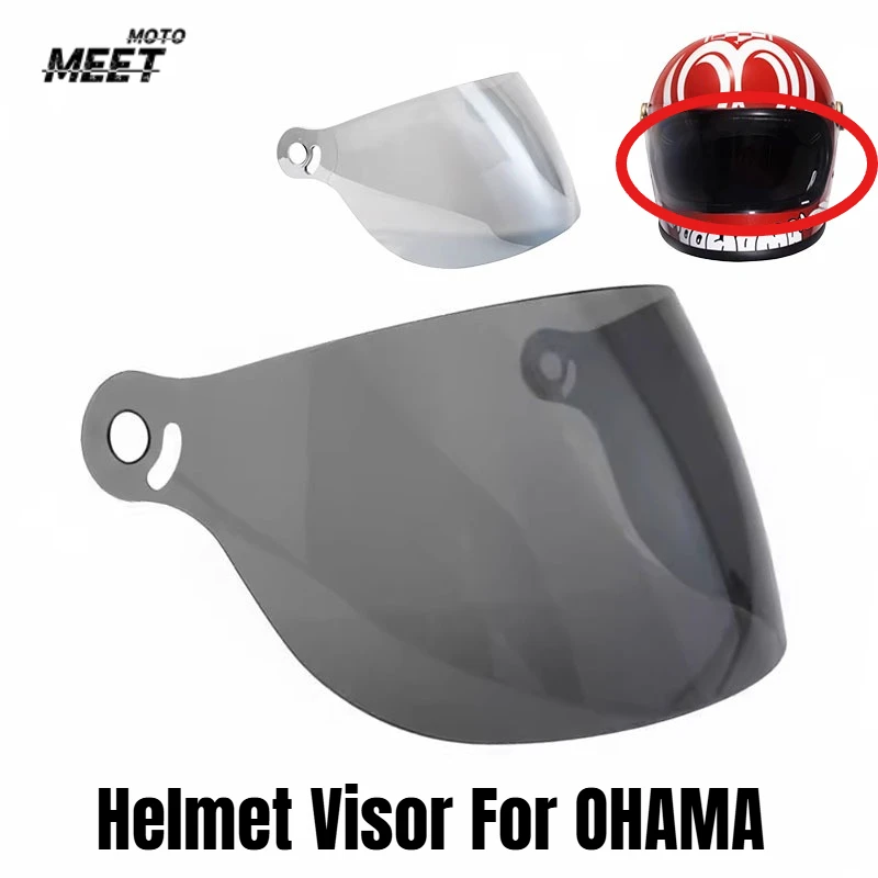 For OHAMA Retro Big-Eye Helmet Lens Visor Motorcycle Helmet Visor Helmet Accessories
For OHAMA Retro Big-Eye Helmet Lens Visor Motorcycle Helmet Visor Helmet Accessories