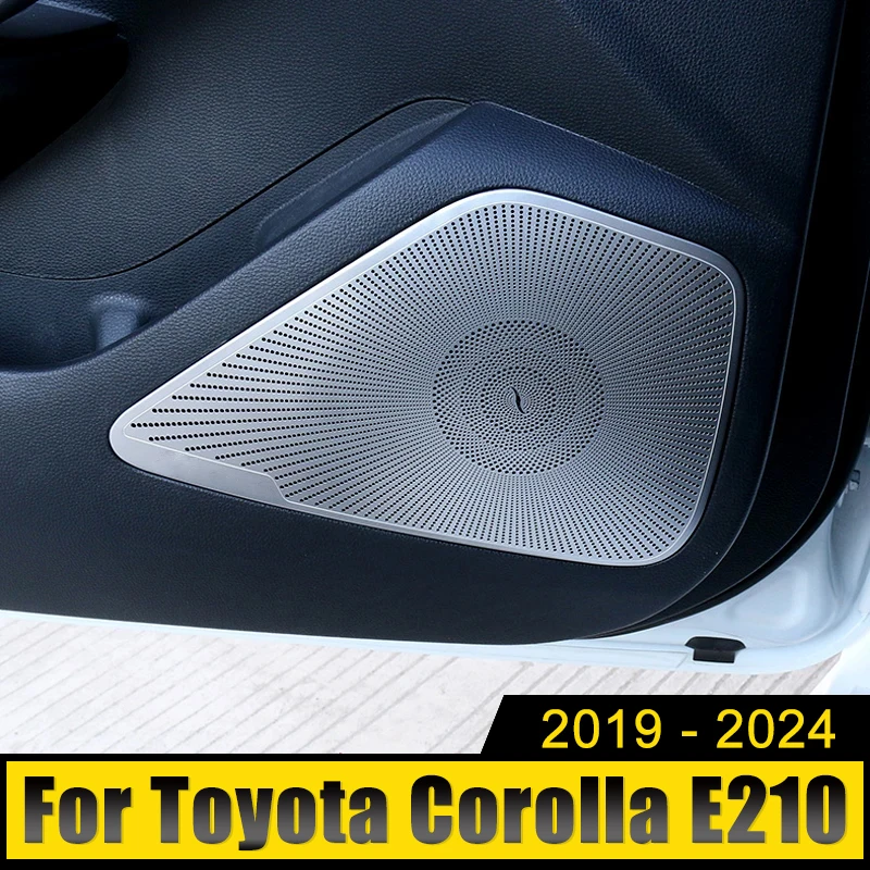 Stainless Car Door Sound Stereo Audio Tweeter Speaker Cover Trims For Toyota Corolla E210 2019 2020 2021 2022 2023 2024 Hybrid
Stainless Car Door Sound Stereo Audio Tweeter Speaker Cover Trims For Toyota Corolla E210 2019 2020 2021 2022 2023 2024 Hybrid