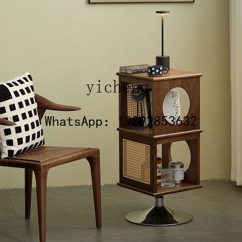 black walnut medieval rattan weaving process rotating side cabinet bedroom bedside table corner few
black walnut medieval rattan weaving process rotating side cabinet bedroom bedside table corner few