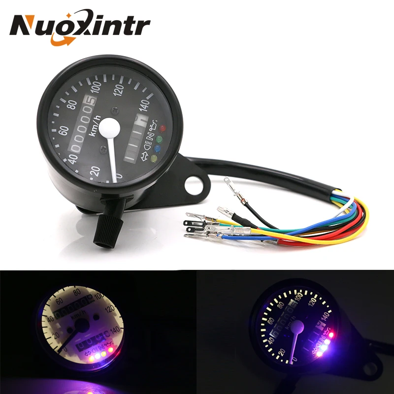 Motorcycle Odometer KMH Speedometer Gauge Signal Light Universal 12V LED Backlight Motorcycle Accessories Instruments
Motorcycle Odometer KMH Speedometer Gauge Signal Light Universal 12V LED Backlight Motorcycle Accessories Instruments