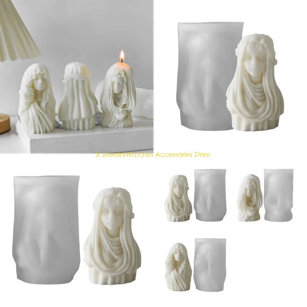 31KD Flexible Silicone Portrait Mold for Plaster and Resin Sculptures 
31KD Flexible Silicone Portrait Mold for Plaster and Resin Sculptures