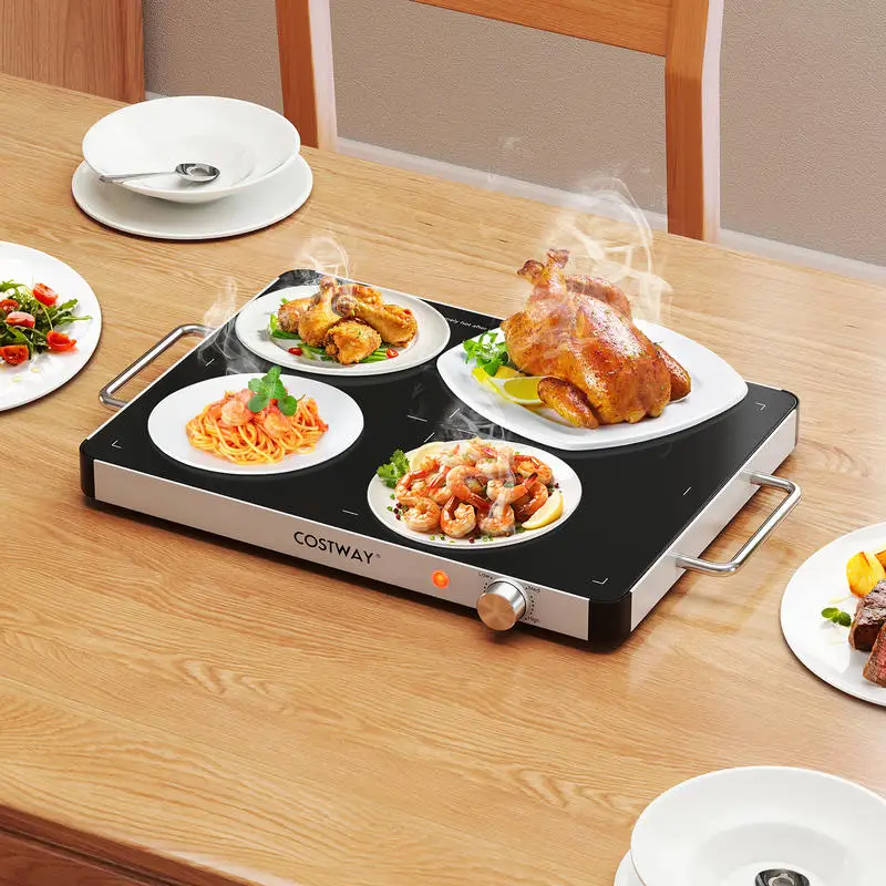 Electric Warming Tray Food Warmer with Adjustable Temperature Control
Electric Warming Tray Food Warmer with Adjustable Temperature Control