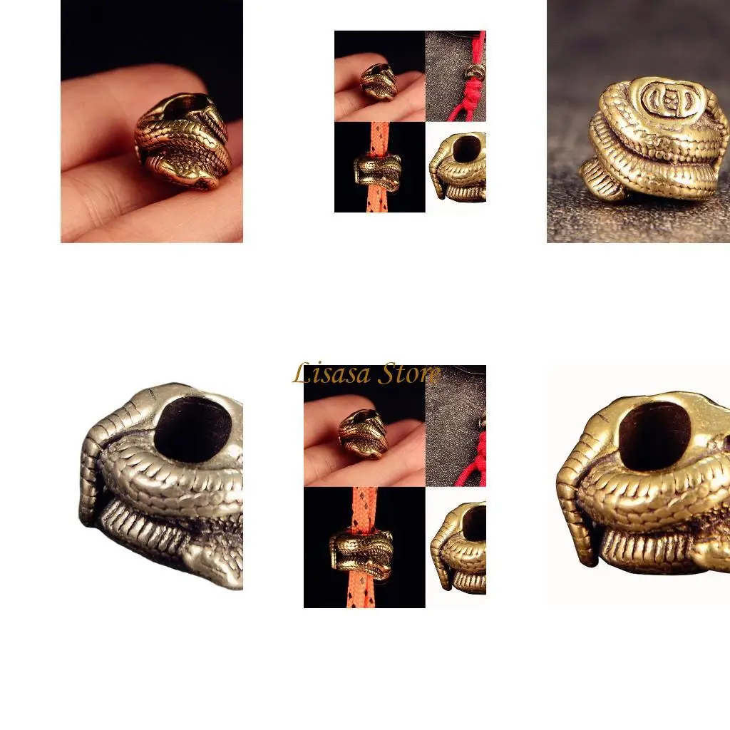 M6CC Unique Snake Design Metal Pendant Large Hole for DIY Bracelets and Necklaces
M6CC Unique Snake Design Metal Pendant Large Hole for DIY Bracelets and Necklaces