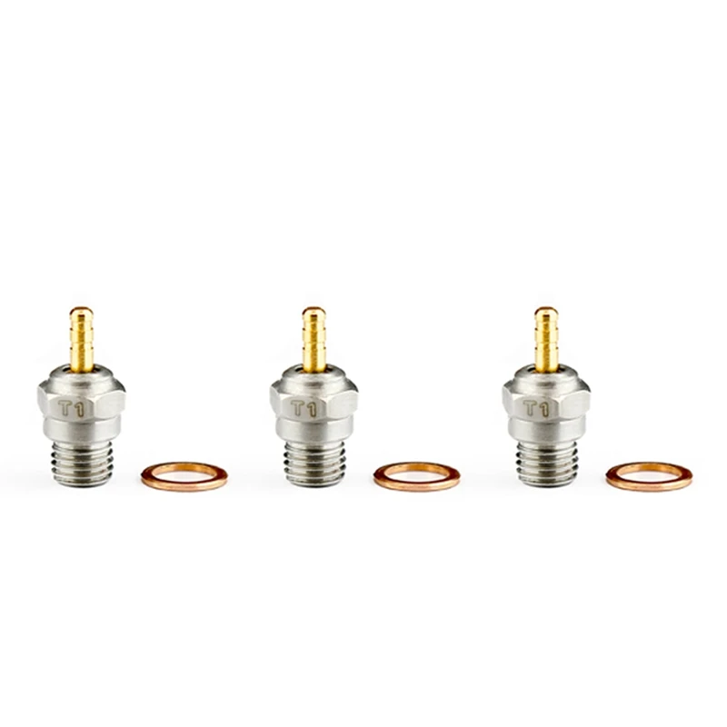 Eco-Friendly-3X 70117 Glow Plug For T1 N3 N4 Hot Spark Nitro Engine Parts Replace OS 8 For Traxxas Kyosho HSP HPI Redcat 1/8 1/1
Eco-Friendly-3X 70117 Glow Plug For T1 N3 N4 Hot Spark Nitro Engine Parts Replace OS 8 For Traxxas Kyosho HSP HPI Redcat 1/8 1/1