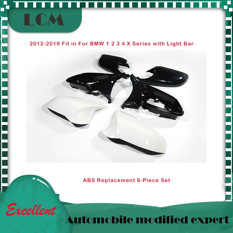 2012-2019 For BMW 1 2 3 4 X Series F20 F21 F22 F23 F30 F35 F34 F32 F33 F36 E84 I3 F87 M2 ABS/Carbon Mirror Cover With Light Bar
2012-2019 For BMW 1 2 3 4 X Series F20 F21 F22 F23 F30 F35 F34 F32 F33 F36 E84 I3 F87 M2 ABS/Carbon Mirror Cover With Light Bar