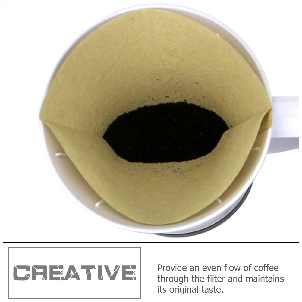40Pcs Thick Coffee Filters Disposable Paper Household Sector Filter Convenient Portable Coffee Filter Accessory
40Pcs Thick Coffee Filters Disposable Paper Household Sector Filter Convenient Portable Coffee Filter Accessory