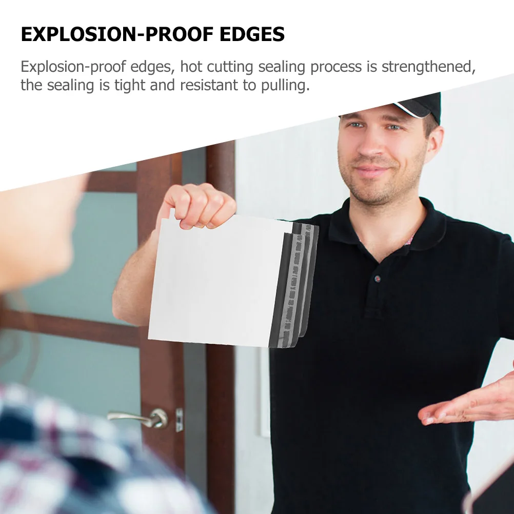 100 Pcs Waterproof Express Bag Packaging Bags Mailing for Shipping White Package
100 Pcs Waterproof Express Bag Packaging Bags Mailing for Shipping White Package