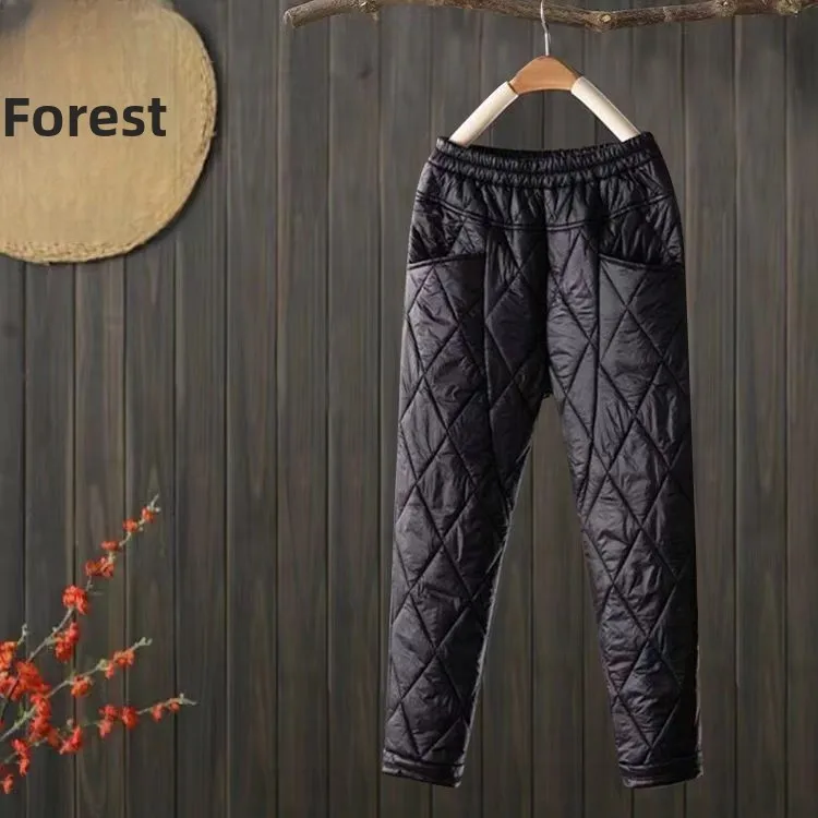 Women's Lightweight down Cotton Pants Straight Leg Harlan Trousers Casual Loose Fit Winter Faion Outerwear plus Size
Women's Lightweight down Cotton Pants Straight Leg Harlan Trousers Casual Loose Fit Winter Faion Outerwear plus Size