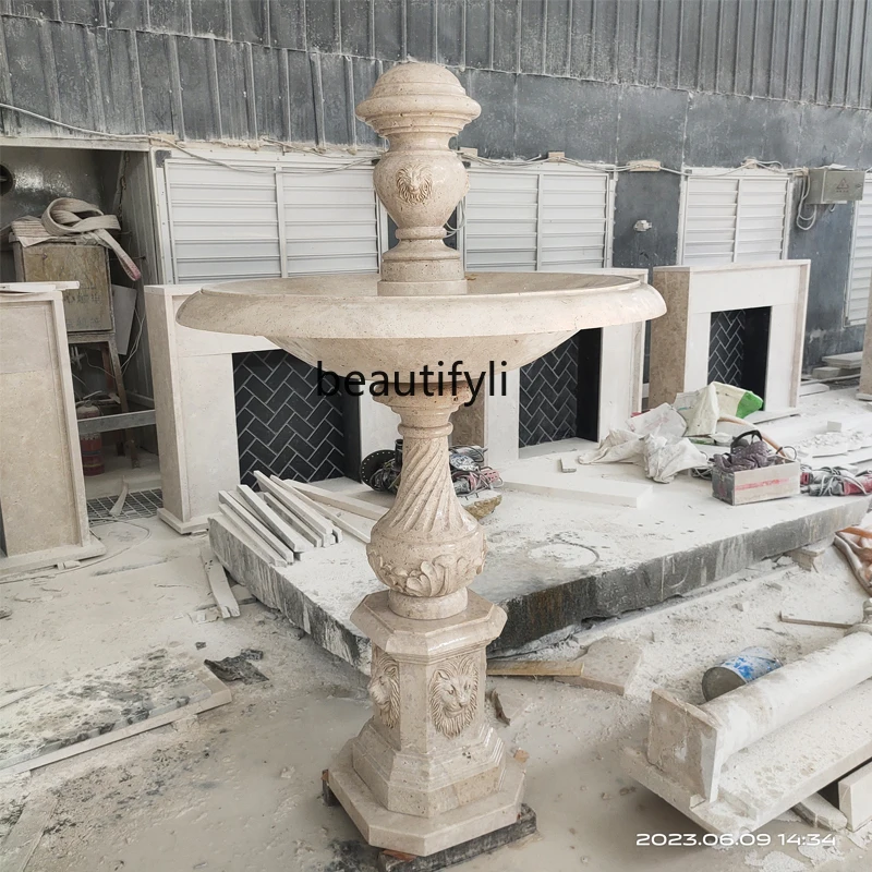 Villa Courtyard Garden Marble Fountain, Cave Stone Carving Fountain Fountain Water Landscape
Villa Courtyard Garden Marble Fountain, Cave Stone Carving Fountain Fountain Water Landscape