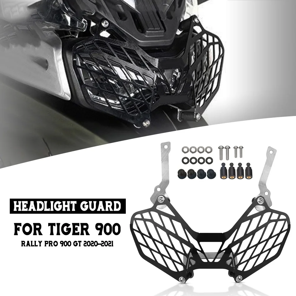 Motorcycle For Tiger 900 RALLY PRO 900 GT 2020-2021 900GT 2020 2021 Headlight Protector Shield Guard Headlamp Mesh Grille 
Motorcycle For Tiger 900 RALLY PRO 900 GT 2020-2021 900GT 2020 2021 Headlight Protector Shield Guard Headlamp Mesh Grille