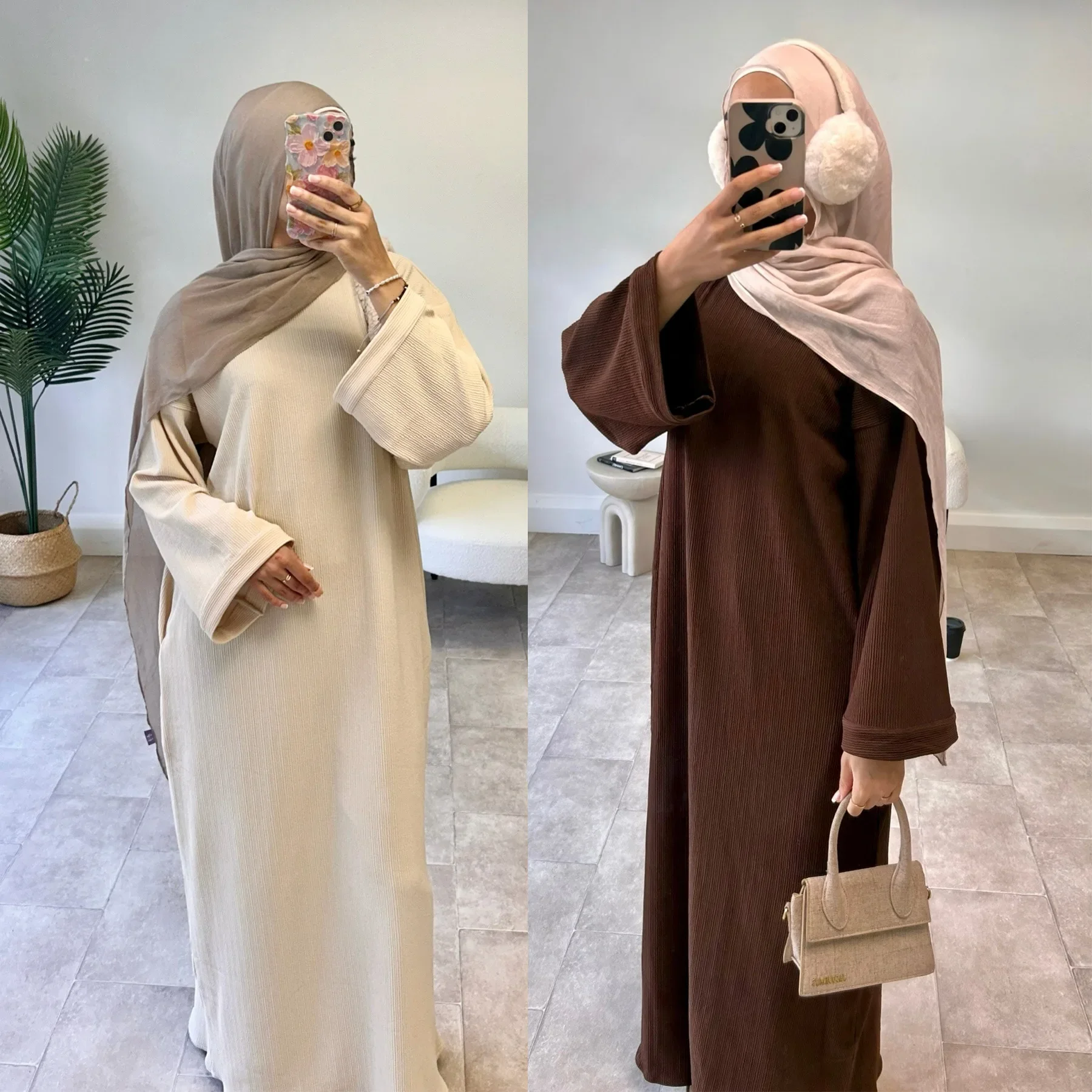 Warm Arabic Corduroy Ramadan Eid Winter Abaya Dubai Kaftan Muslim Modest Dress Abayas For Islamic Prayer Clothes Women Robe
Warm Arabic Corduroy Ramadan Eid Winter Abaya Dubai Kaftan Muslim Modest Dress Abayas For Islamic Prayer Clothes Women Robe
