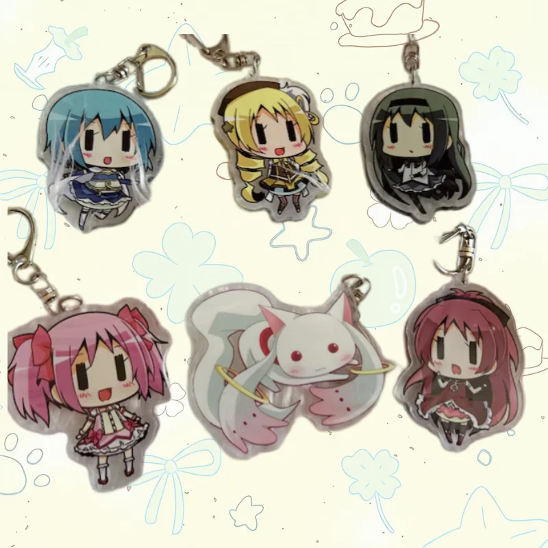 6Cm Acrylic Keychain for Puella Magi Madoka Magica Q Version Anime Cartoons Backpack Decoration Cute Anime Merchandise Fan Gift
6Cm Acrylic Keychain for Puella Magi Madoka Magica Q Version Anime Cartoons Backpack Decoration Cute Anime Merchandise Fan Gift