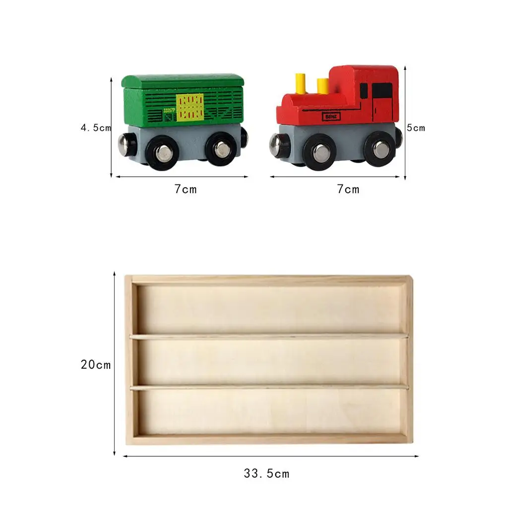 12pcs Railway Locomotive Magnetically Connected Electric Small Train Magnetic Rail Toy Compatible with Wooden Track Present
12pcs Railway Locomotive Magnetically Connected Electric Small Train Magnetic Rail Toy Compatible with Wooden Track Present