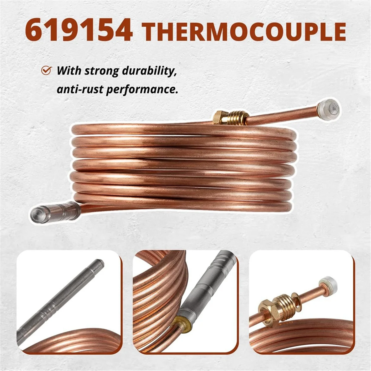 Термопара AA98 619154 подходит для холодильников RV серии N300 N300.3 для 2-сторонних 3-ходовых моделей 
Термопара AA98 619154 подходит для холодильников RV серии N300 N300.3 для 2-сторонних 3-ходовых моделей