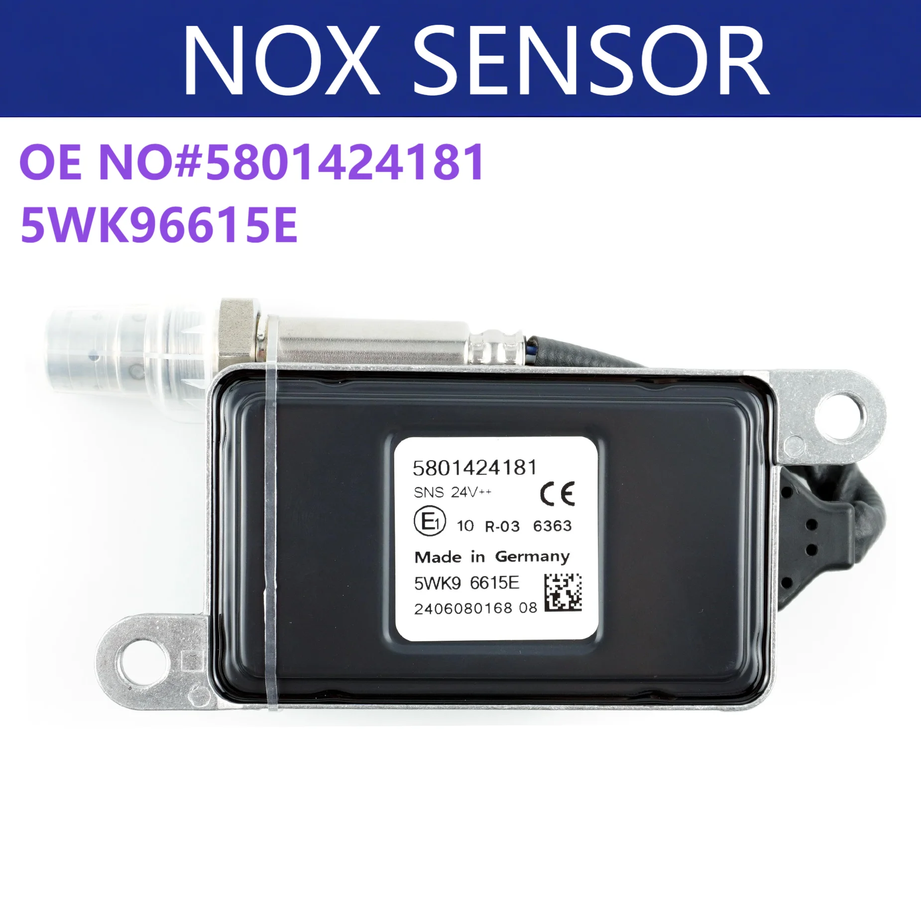 5WK96615E 5801424181 5WK9 6615E 5WK96615E Оригинальный новый датчик кислорода NOX Nitrox для грузовика IVECO
5WK96615E 5801424181 5WK9 6615E 5WK96615E Оригинальный новый датчик кислорода NOX Nitrox для грузовика IVECO