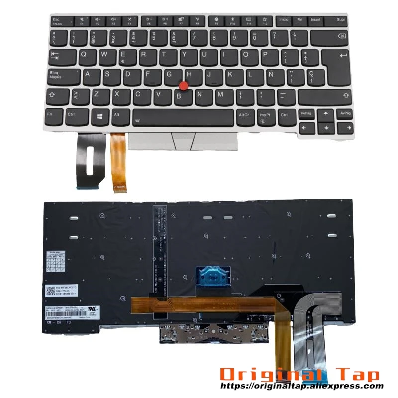 Клавиатура ES с испанской подсветкой для Lenovo Thinkpad E480 E485 E490 T480S T490 T495 P43S L480 L490 L380 L390 Yoga 01YN350 01YN430
Клавиатура ES с испанской подсветкой для Lenovo Thinkpad E480 E485 E490 T480S T490 T495 P43S L480 L490 L380 L390 Yoga 01YN350 01YN430
