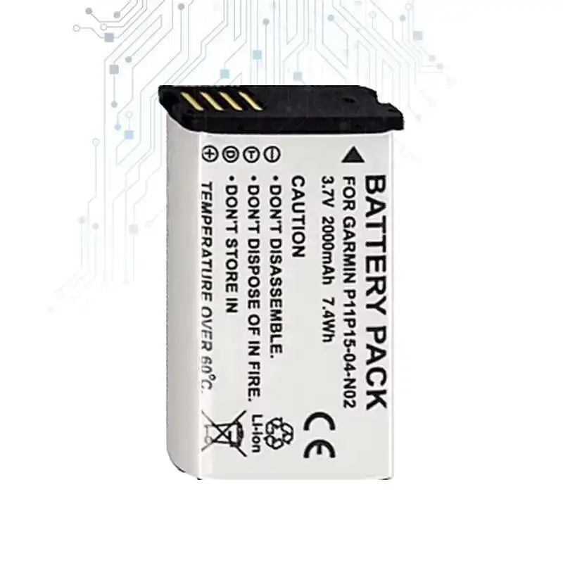 361-00053-00 For Garmin Montana 650 650T 600 Virb Gps High-Efficiency High-Capacity 2000mAh Gps Battery
361-00053-00 For Garmin Montana 650 650T 600 Virb Gps High-Efficiency High-Capacity 2000mAh Gps Battery
